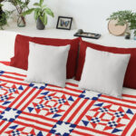 Patriotic Young Man's Fancy FINISHED QUILT This beautiful quilt will be Loved