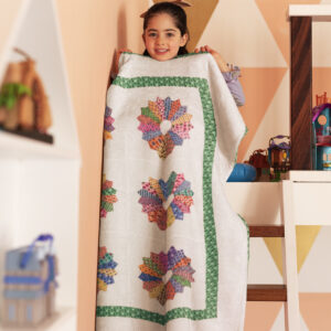 Multi-Color Traditional Dresden Plate Baby or Crib FINISHED QUILT-Fine Quilting