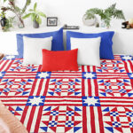 Patriotic Young Man's Fancy FINISHED QUILT This beautiful quilt will be Loved