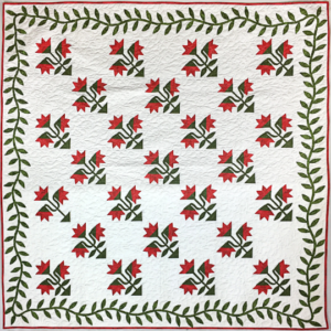 Hand Applique Carolina Lily FINISHED QUILT – Elegant Design