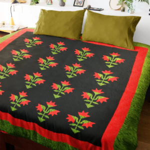 Carolina Lily hand applique FINISHED QUILT Great Quilting Details