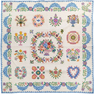 Hand Applique Baltimore Album Sampler FINISHED QUILT – The Best of the Best !!