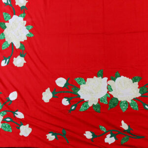 Unique Floral Hand Applique QUILT TOP – Showcase your quilting skills Twin